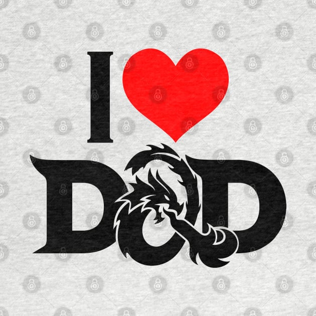 I LOVE DAD (D&D) - DAD THE MAN THE MYTH THE LEGEND by RAINYDROP